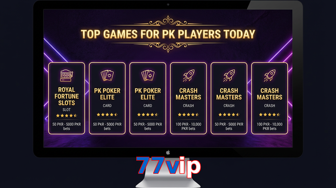 Payment and PKR controls in 77Vip